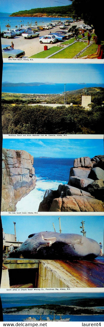 (Booklet 130) Australia - WA - Albany (older) With Whale Hunting - Albany