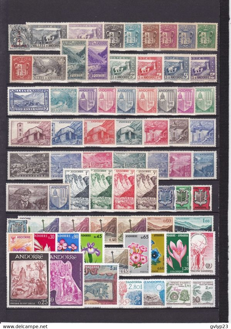 UN LOT DE  136 TIMBRES  NEUFS * ET NEUFS ** - Collections