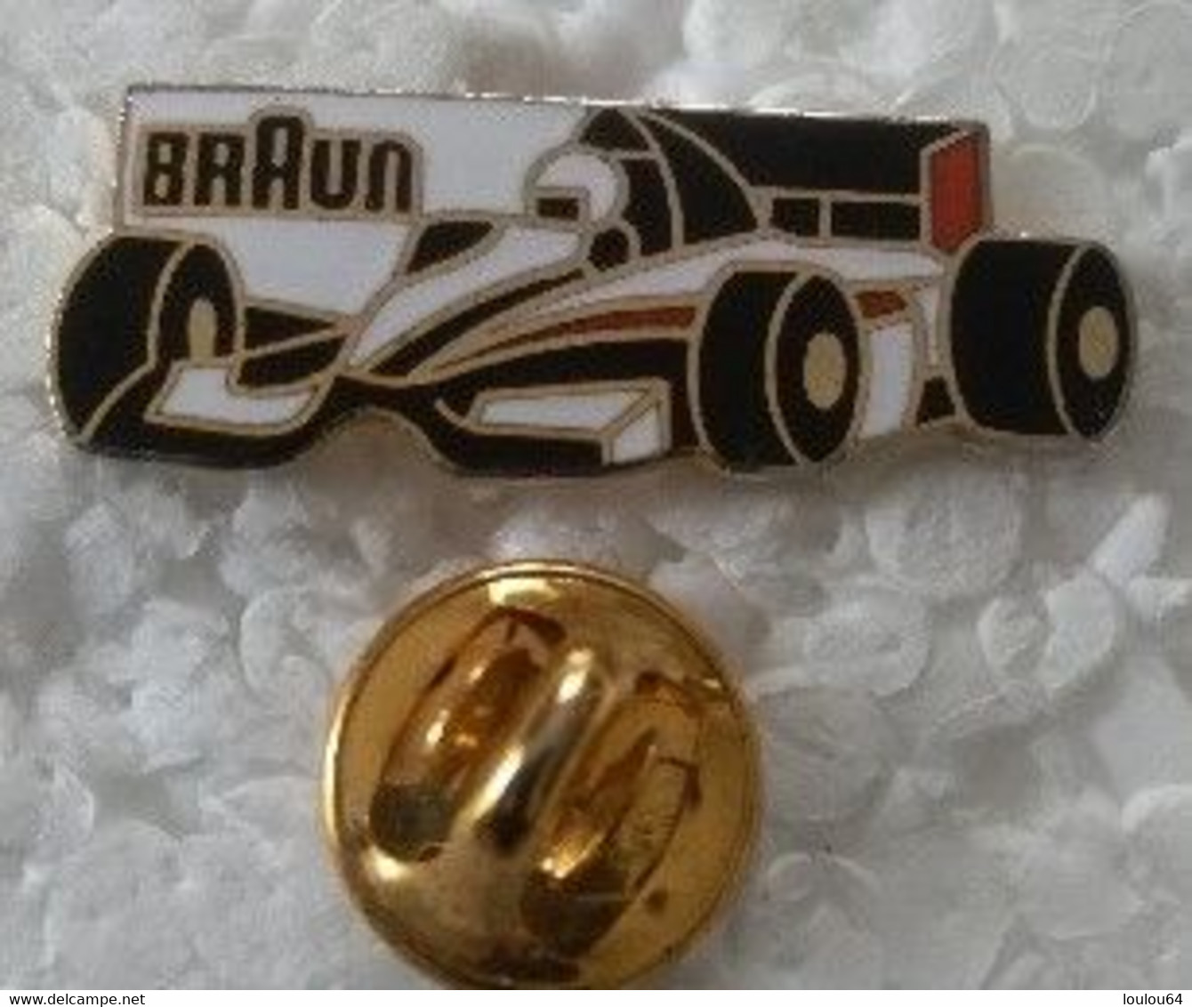 Pin's - Sports - Automobiles - F1 - BRAUN - Signé FIA - - Automobile - F1