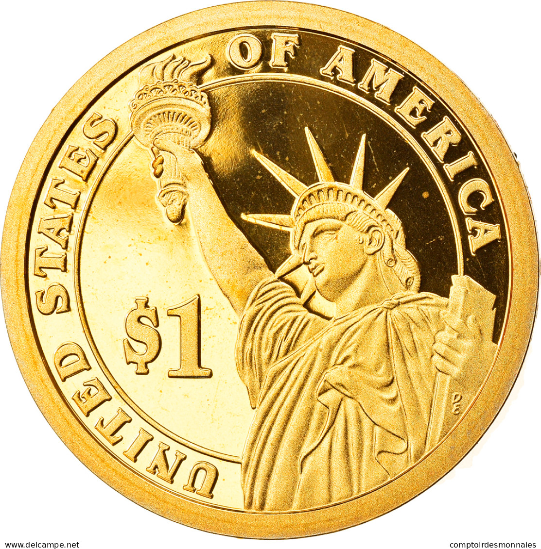 Monnaie, États-Unis, Chester Arthur, Dollar, 2012, U.S. Mint, San Francisco - 2007-…: Presidents