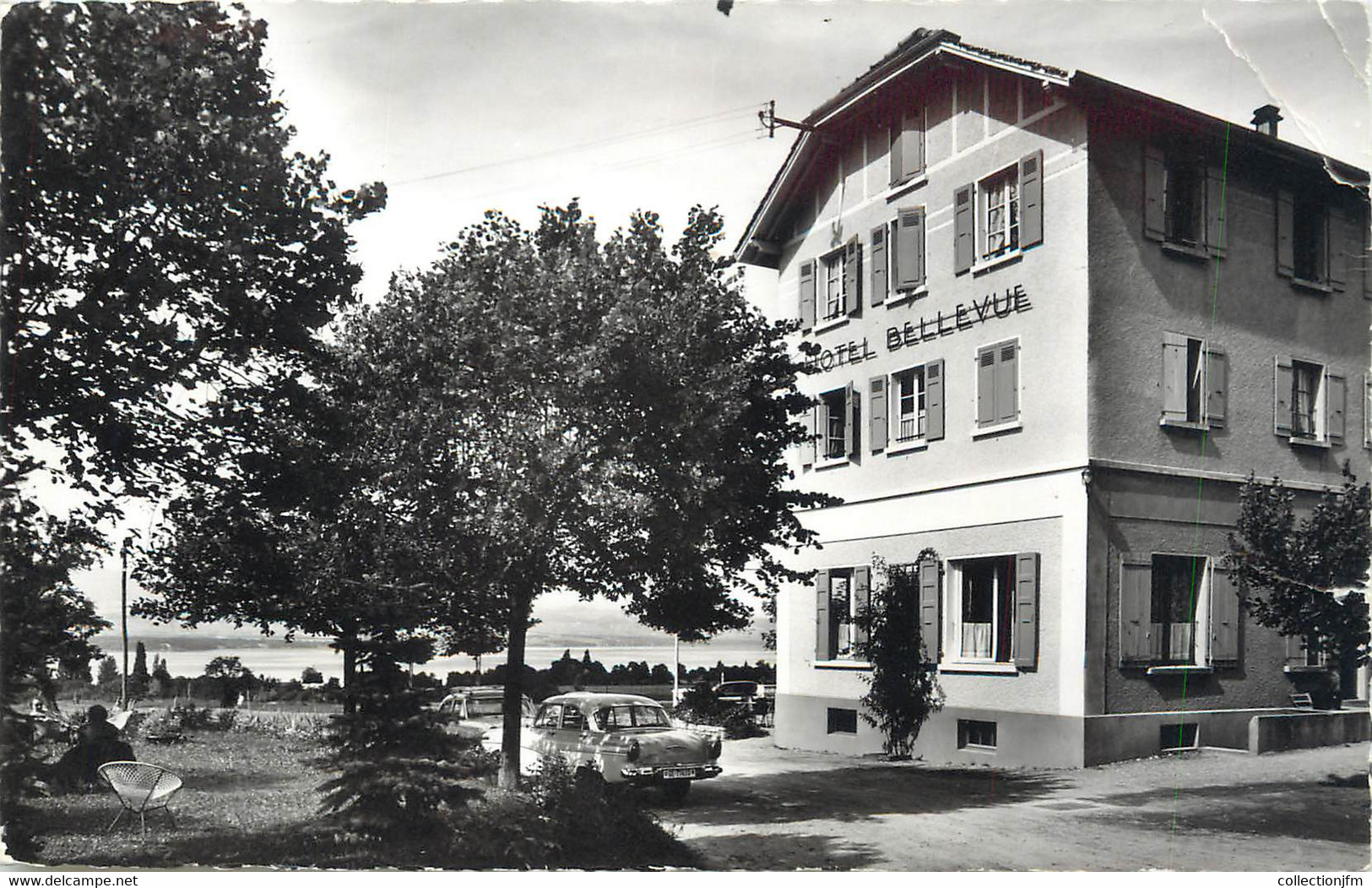 CPSM FRANCE 74 "Messery, Hôtel Bellevue Du Clos Ste Marie". - Messery