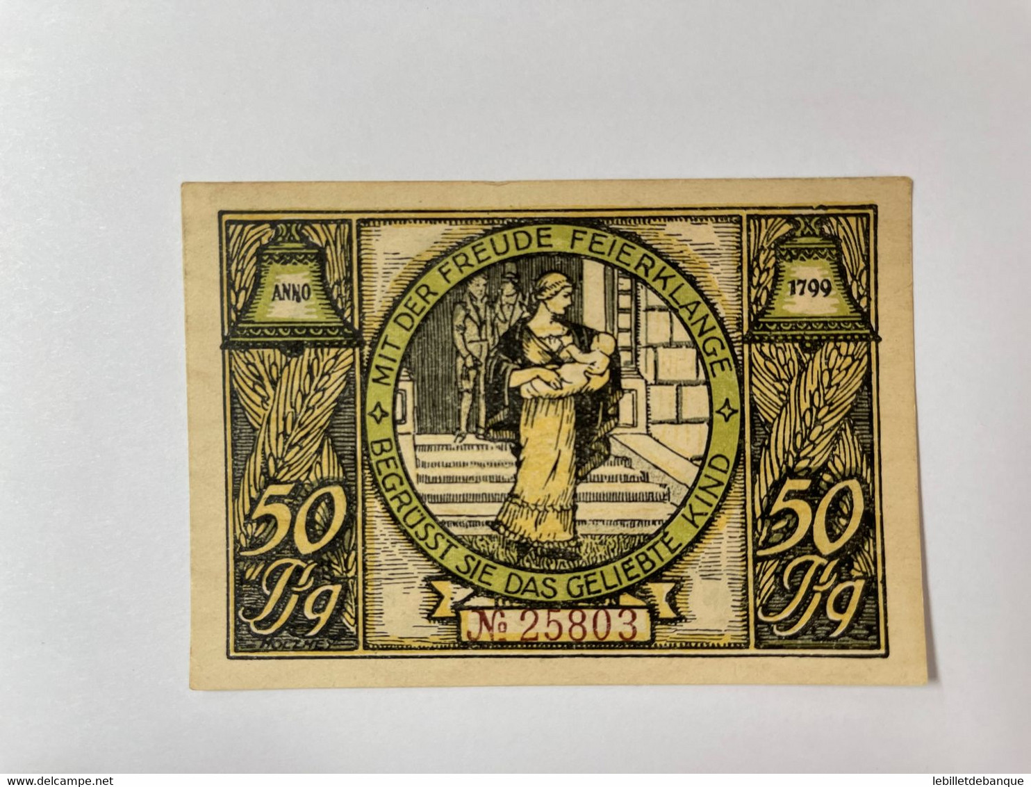 Allemagne Notgeld Rudolstadt 50 Pfennig - Collections