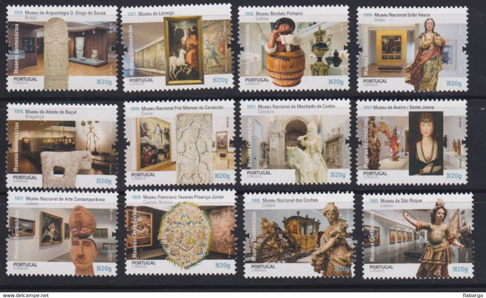 Año 2020 Nº 4588/99 Museos Portugueses - Unused Stamps