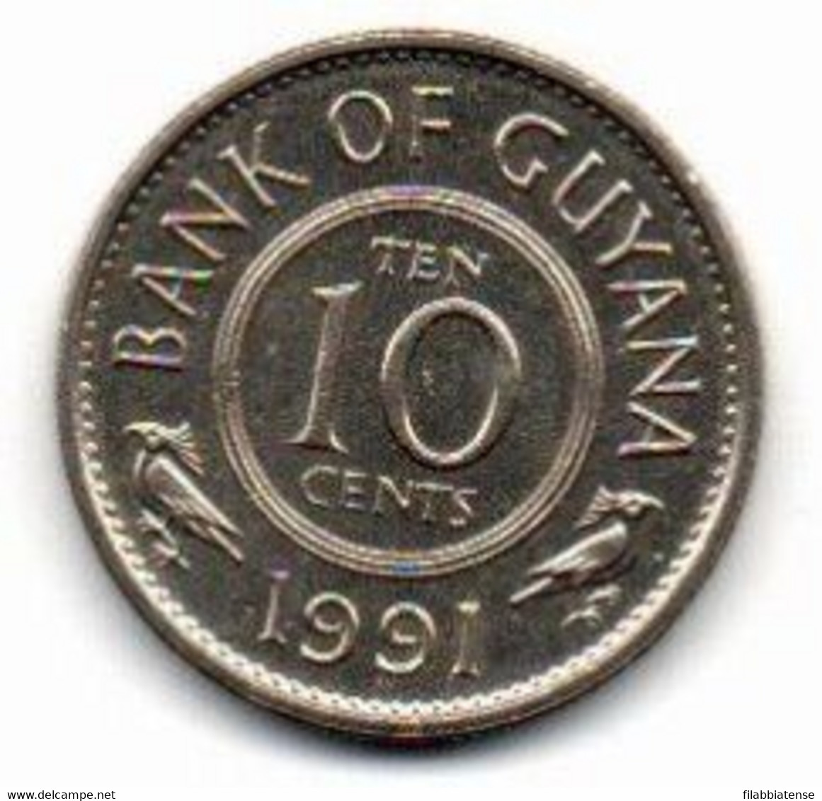 1991 - Guyana 10 Cents - Guyana