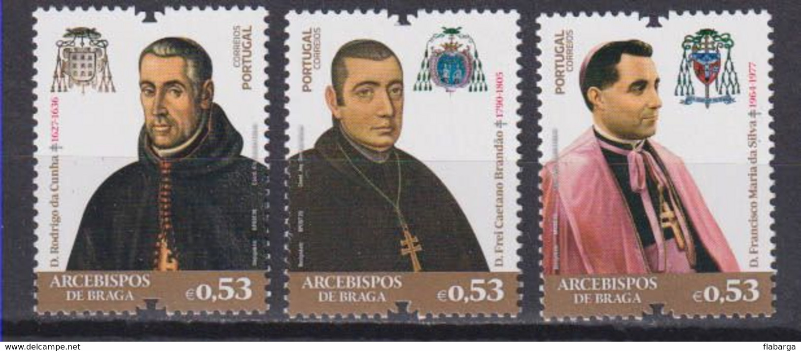 Año 2020 Nº 4600/2 Arzobispos - Unused Stamps