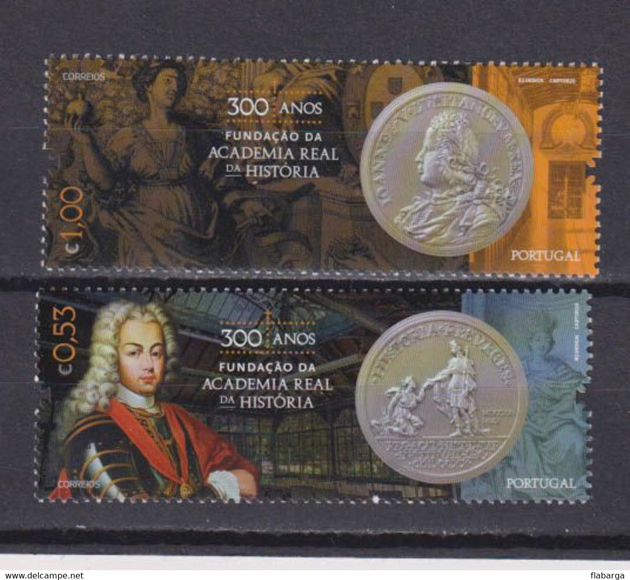Año 2020 Nº 4625/6 Academia Real De La Historia - Unused Stamps