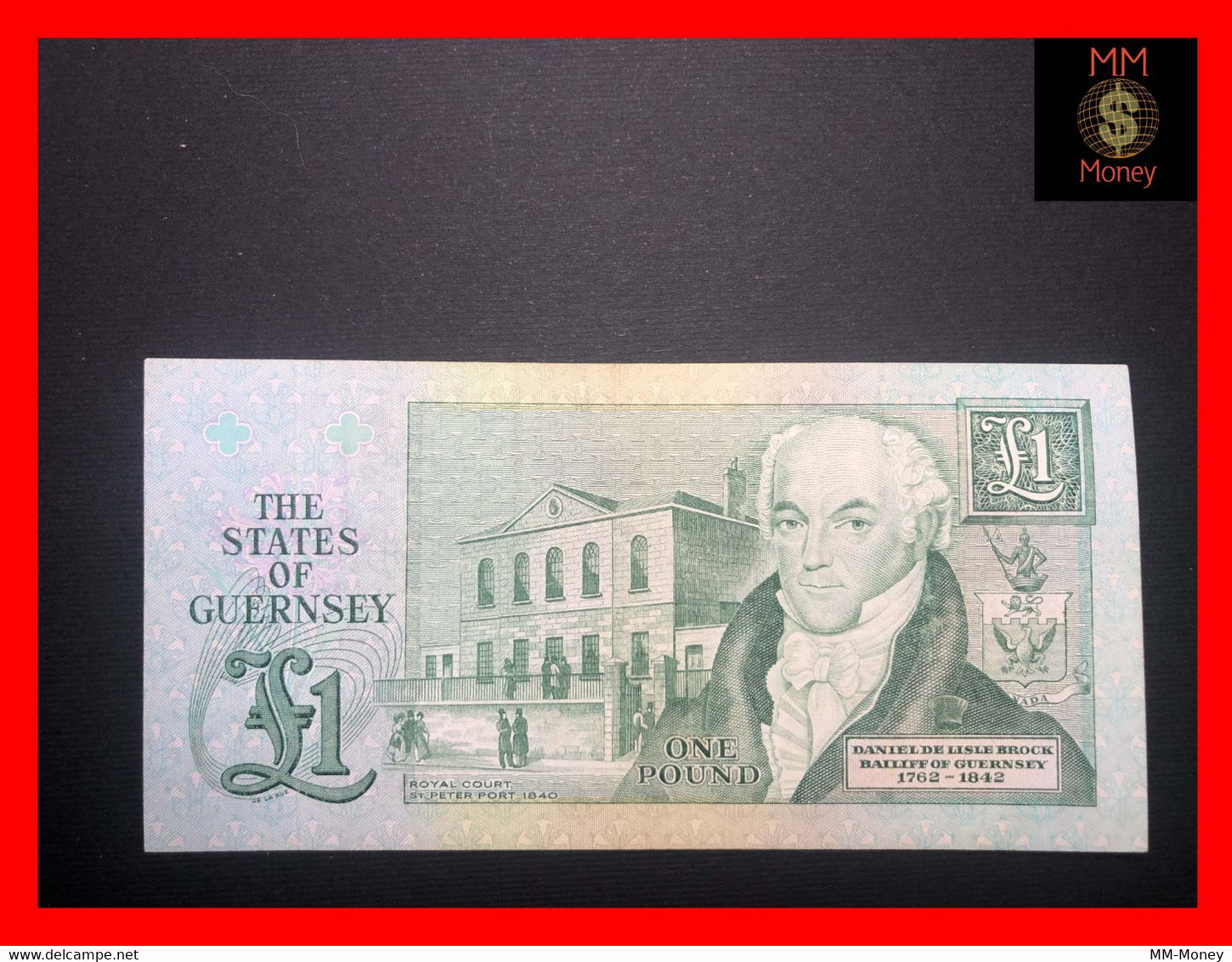 GUERNSEY 1 £ 1980   P. 48 A     Sig. W.C. Bull    XF - Guernsey