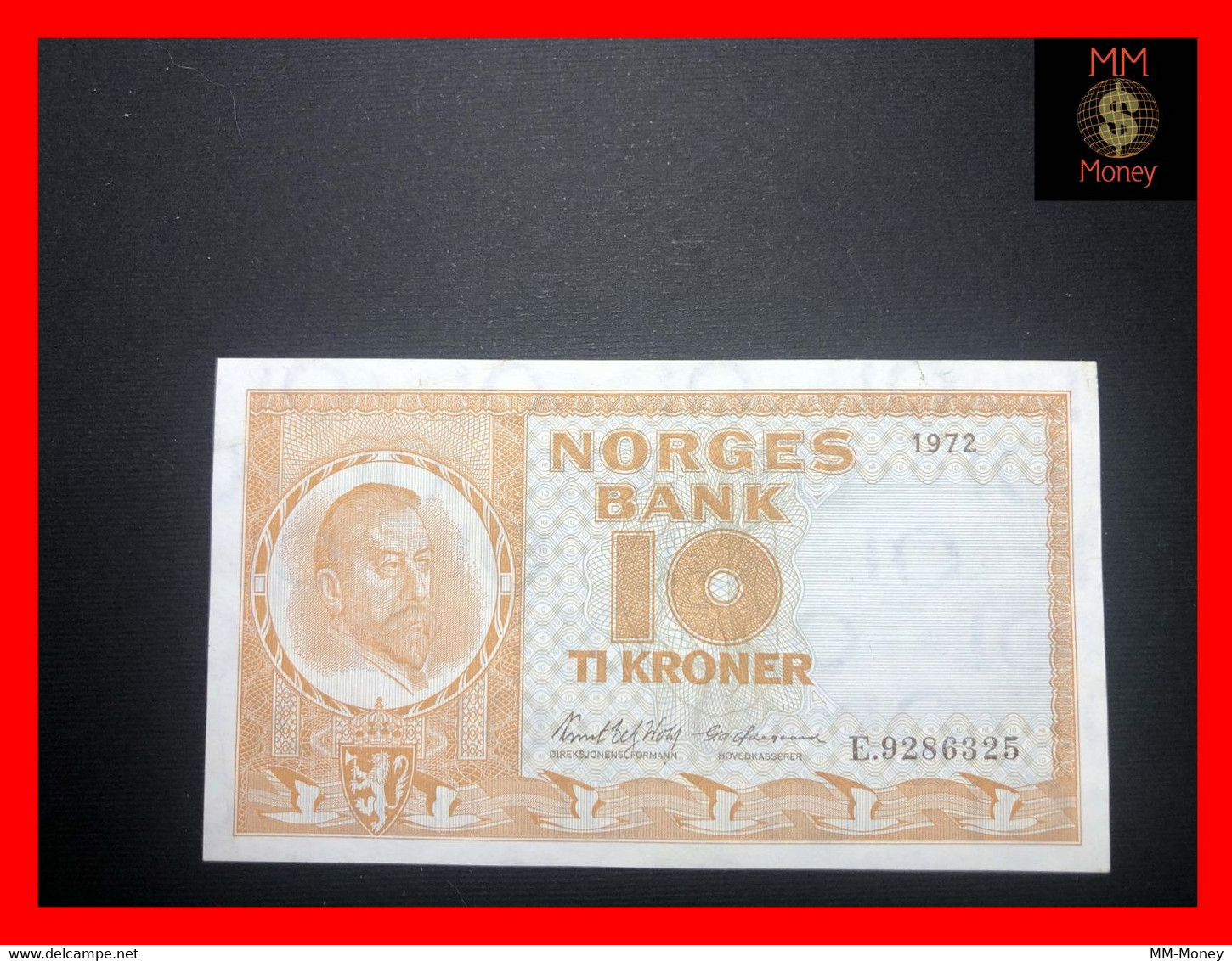 NORWAY 10 Kroner 1972  P. 31   XF - Noorwegen