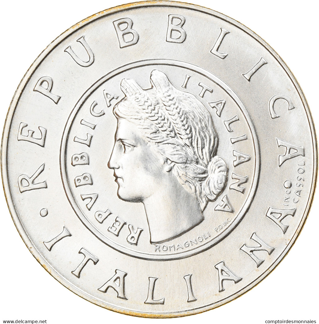 Monnaie, Italie, Lira, 2001, Rome, Proof, FDC, Argent, KM:219 - Herdenking
