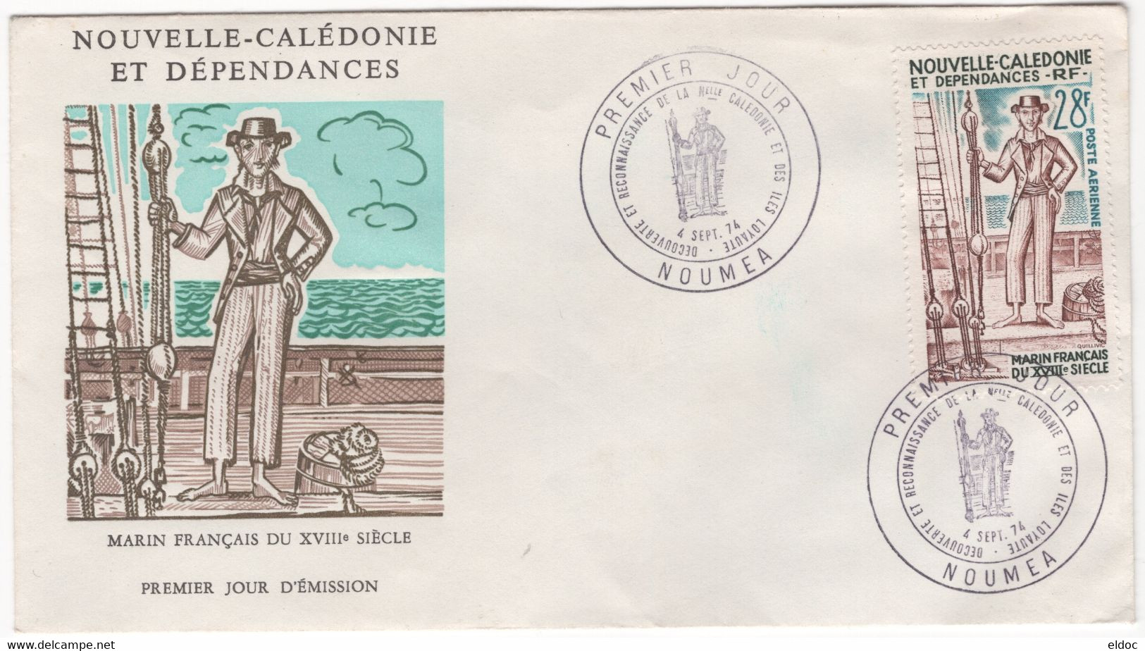 NOUVELLE CALEDONIE: Yvert Poste  Aérienne N°156 - Enveloppe 1er Jour - Other & Unclassified