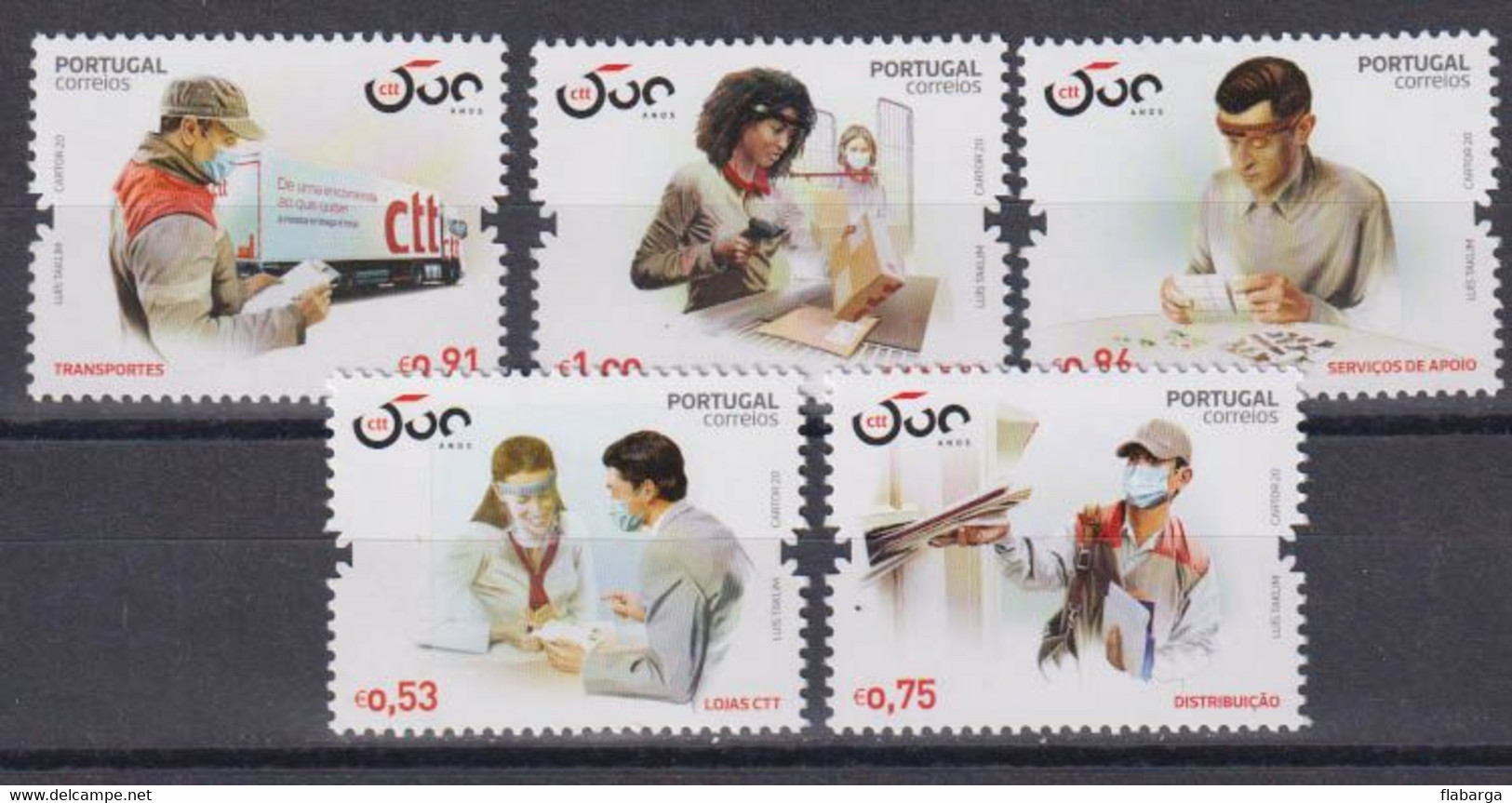 Año 2020  Nº4657/1 Correo Portugues - Unused Stamps