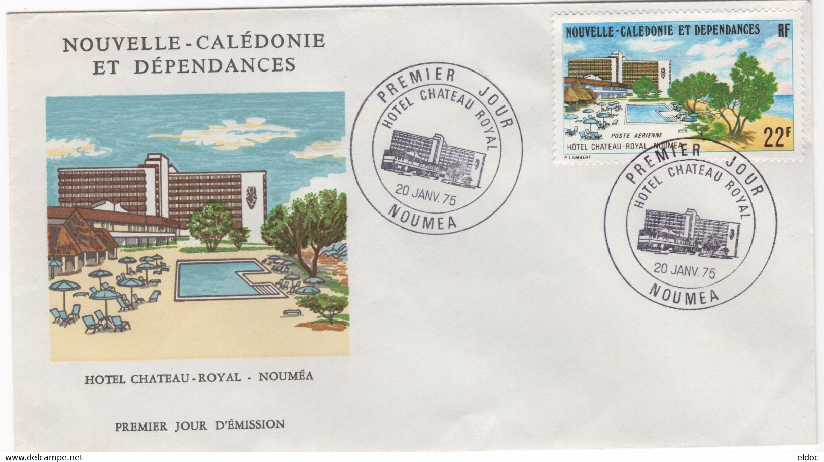 NOUVELLE CALEDONIE: Yvert Poste  Aérienne N°161 - Enveloppe 1er Jour - Other & Unclassified