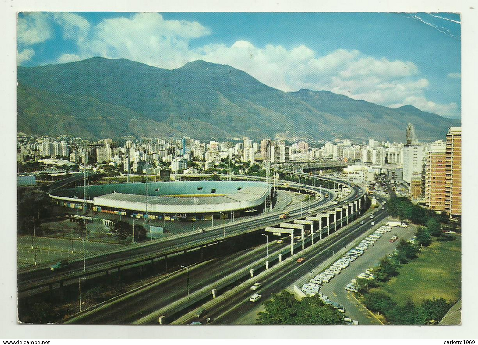 CARACAS-VENEZUELA - STADIO DE BEISBOL CIUDAD UNIVERSITARIA - VIAGGIATA  FG - Venezuela