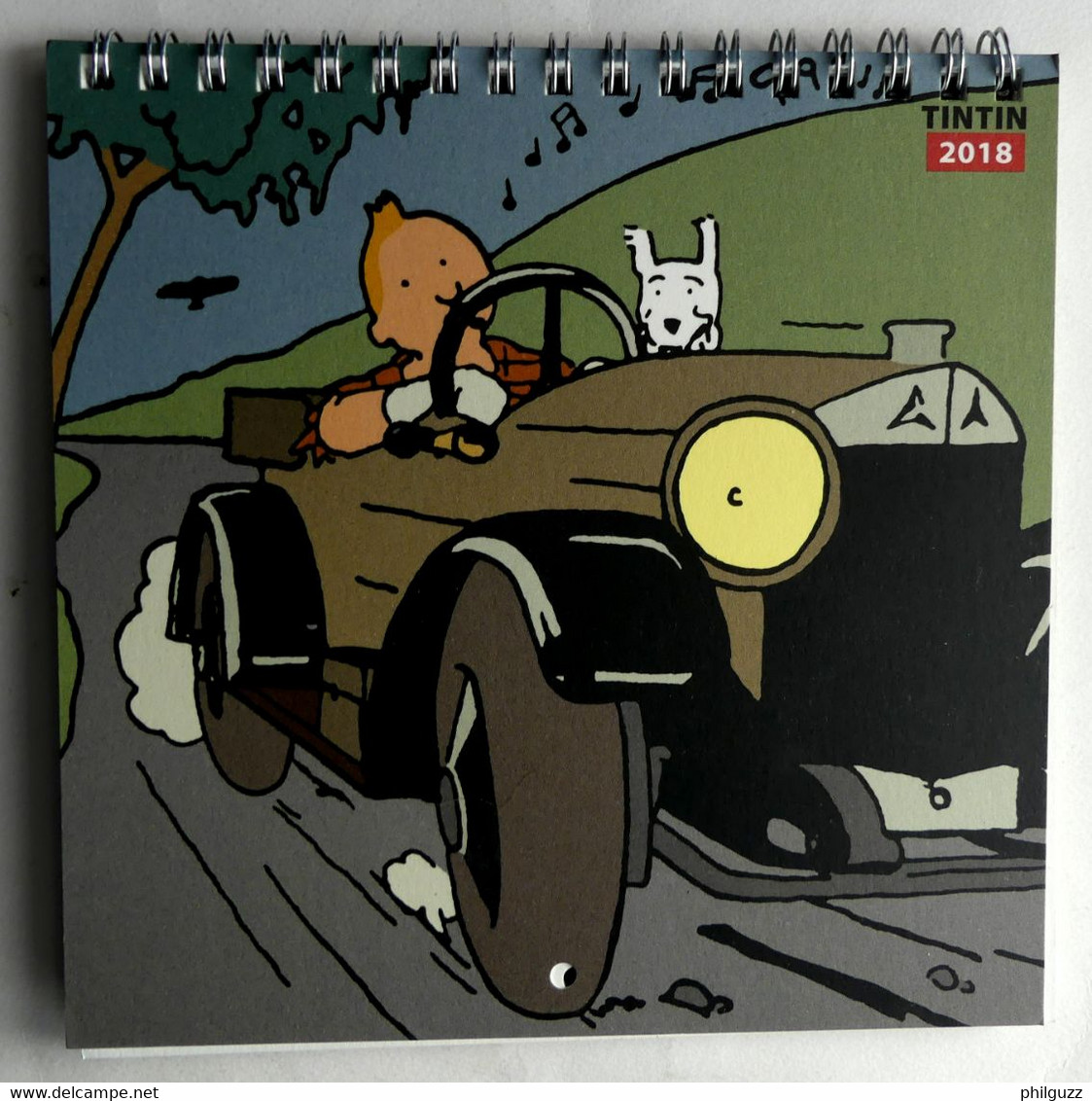 Petit CALENDRIER TINTIN - MOULINSART 2018 Neuf - HERGE - Agenda & Kalender