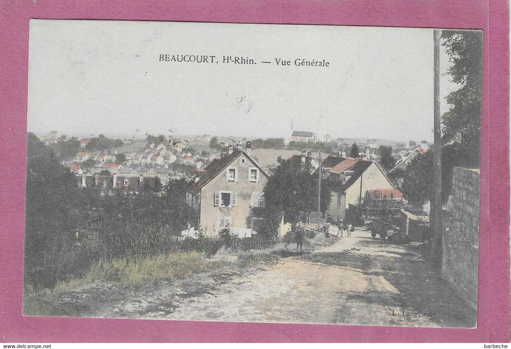 90,- BEAUCOURT (Ht-Rhin ) - Vue Générale - Beaucourt