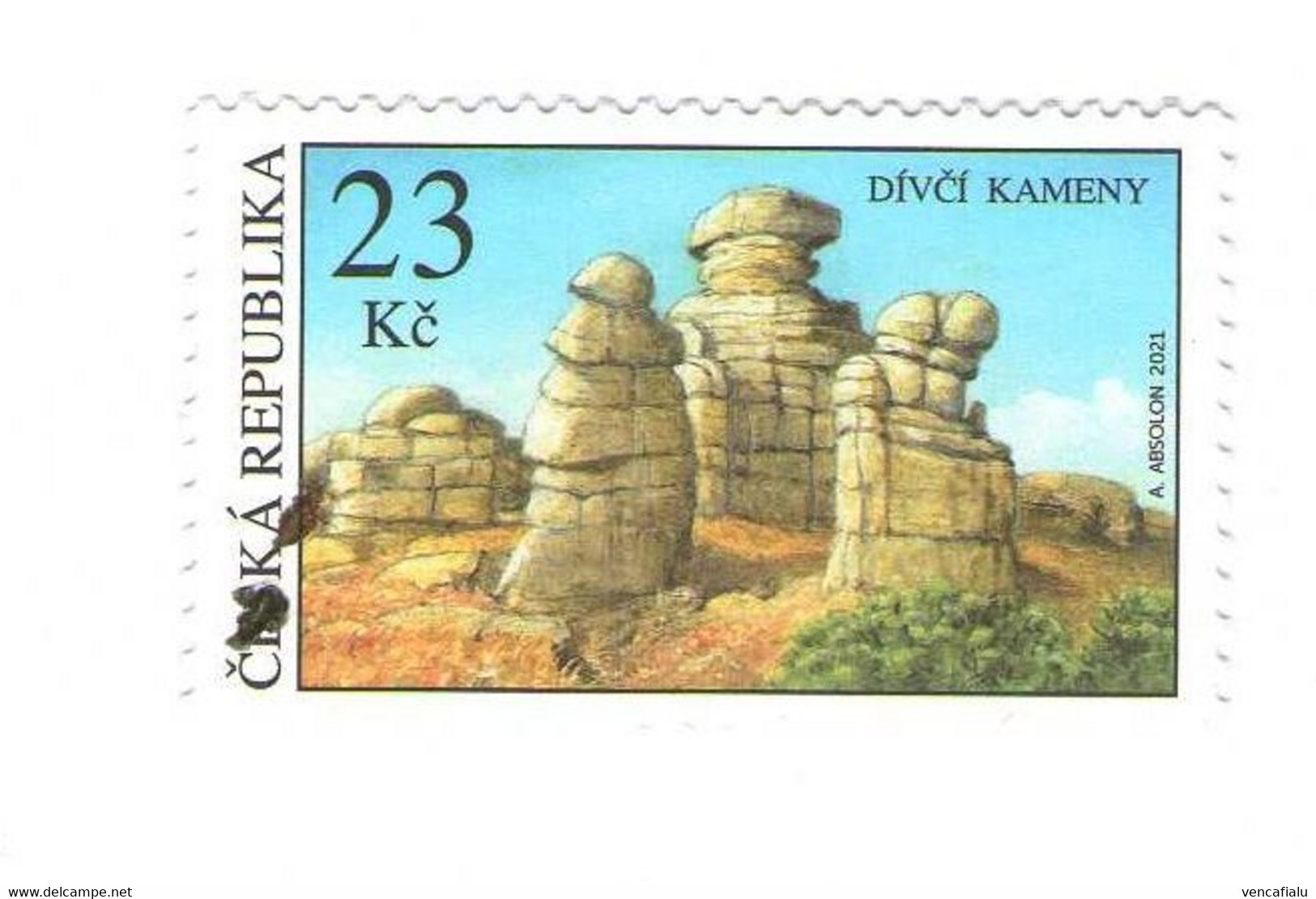 Year 2021, Rock Formation,1 Stamp, MNH - Sonstige & Ohne Zuordnung