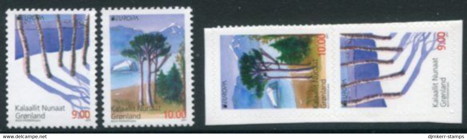 GREENLAND 2011 Europa: Forests MNH / **,  Michel 578-81 - Unused Stamps