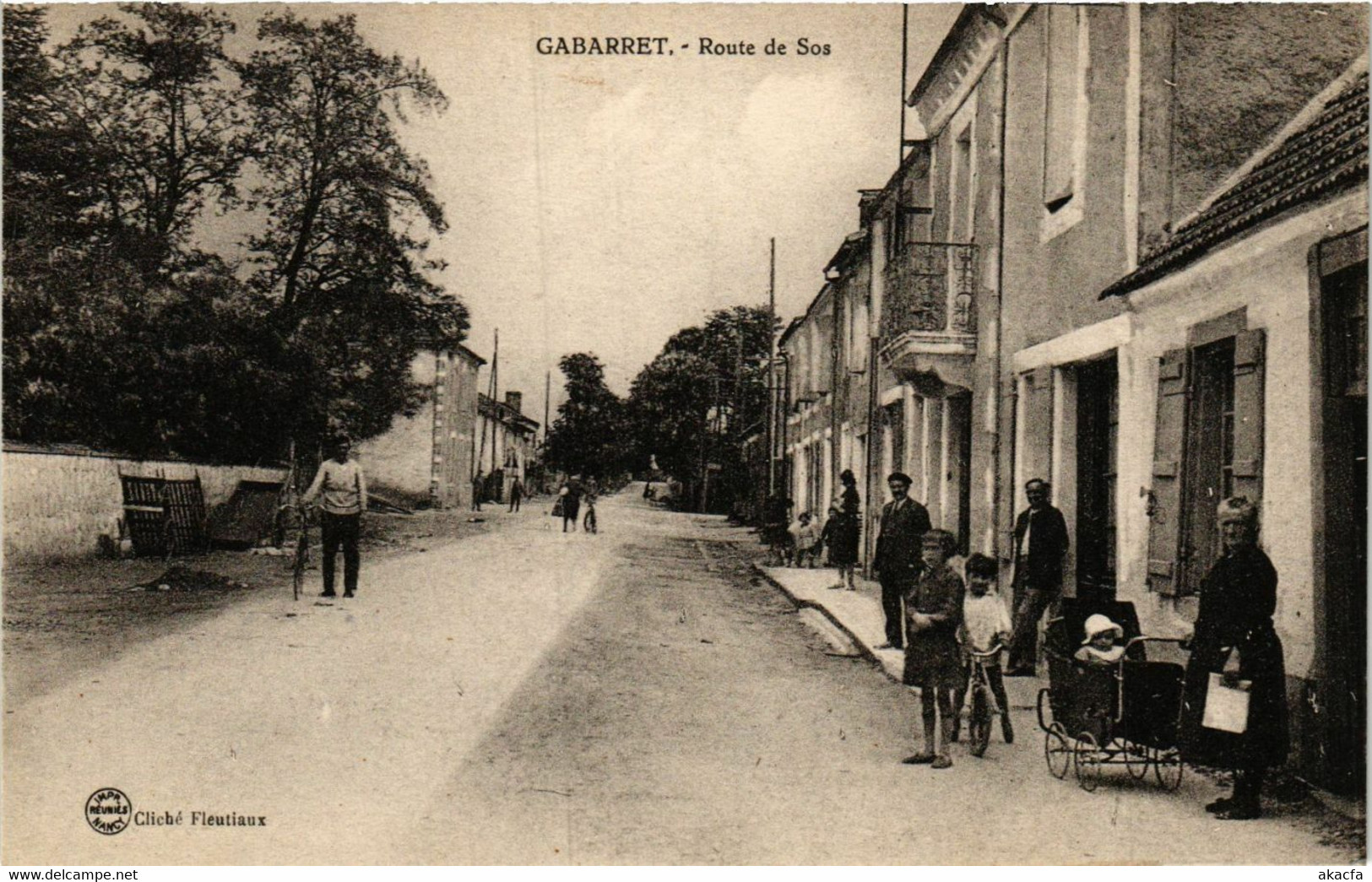 CPA GABARRET - Route De Sos (776669) - Gabarret