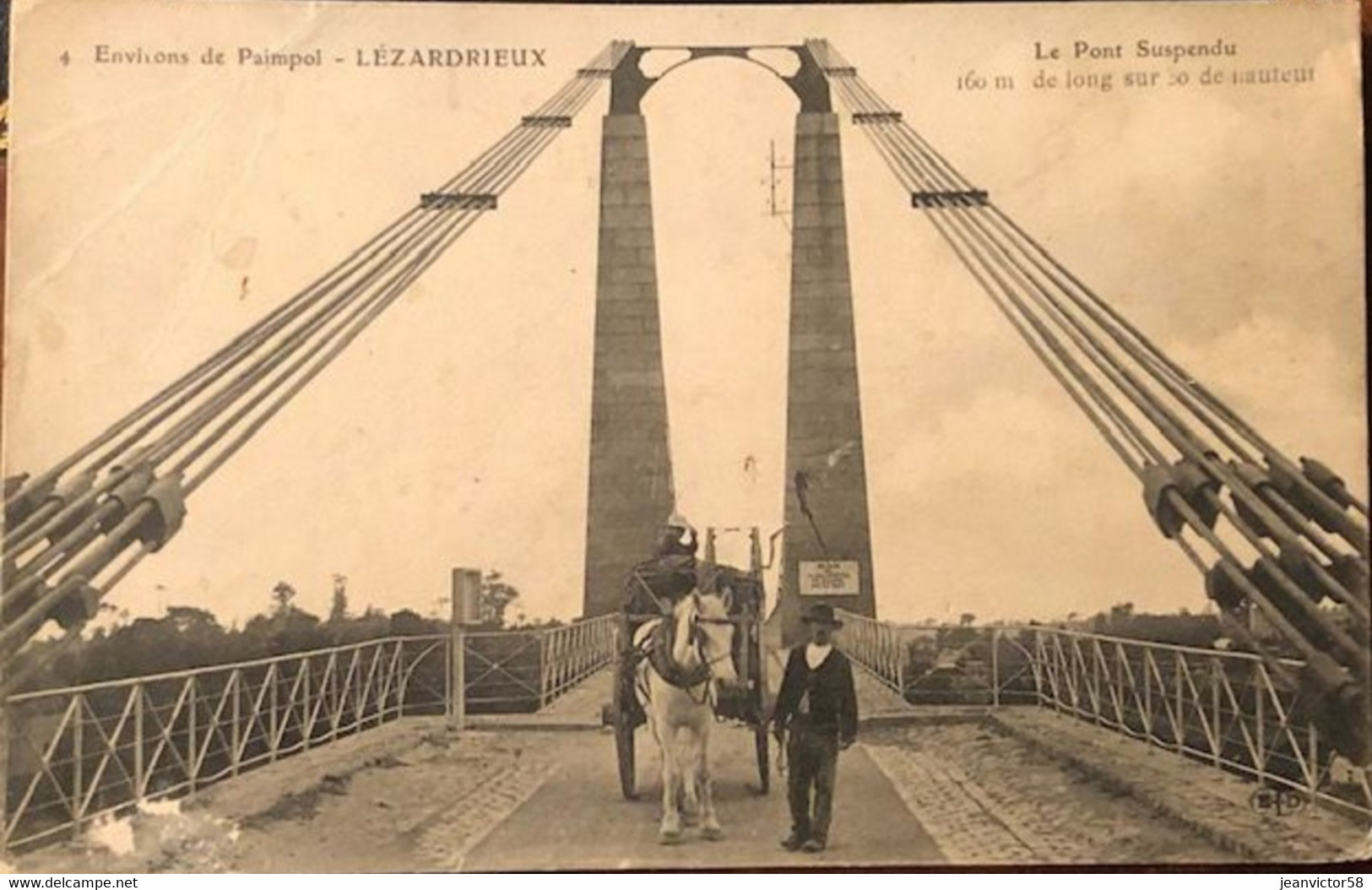 4 Environ De Paimpol Lézardrieux Le Pont Suspendu 160 M De Long  30 De Hauteur - Paimpol