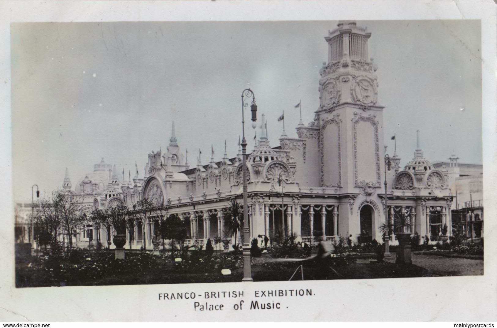 AP94 Franco British Exhibition, Palace Of Music - RPPC - Tentoonstellingen