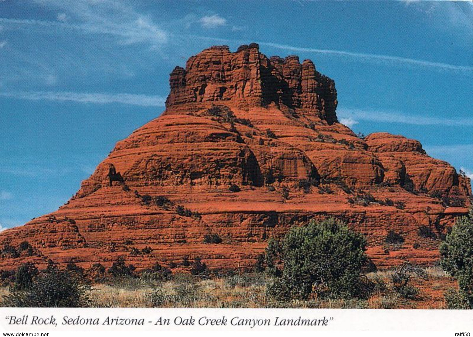 2 AK USA Arizona * Bell Rock Und Cathedral Rock, Sandsteinfelsen Bei Sedona, Sehenswürdigkeiten In Arizona * - Sedona