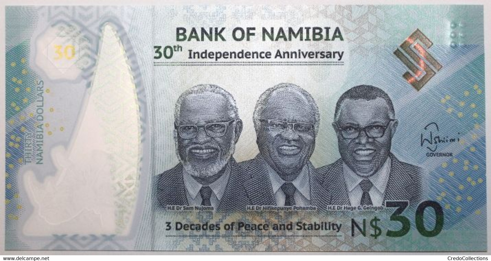 Namibie - 30 Dollars - 2020 - PICK 18a - NEUF - Namibia