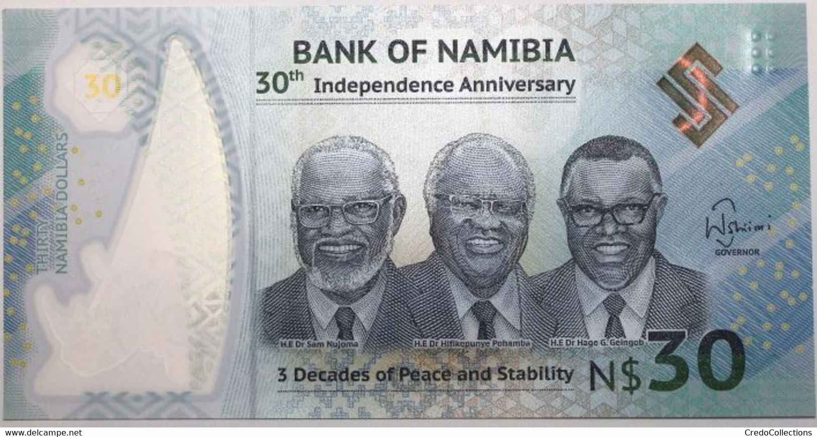 Namibie - 30 Dollars - 2020 - PICK 18a - NEUF - Namibië