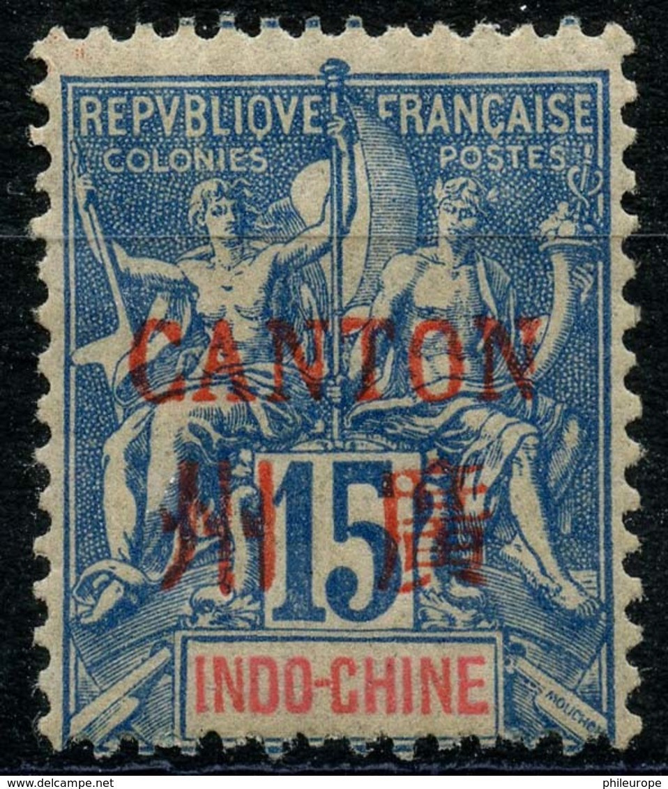 Canton (1901) N 7 * (charniere) - Unused Stamps