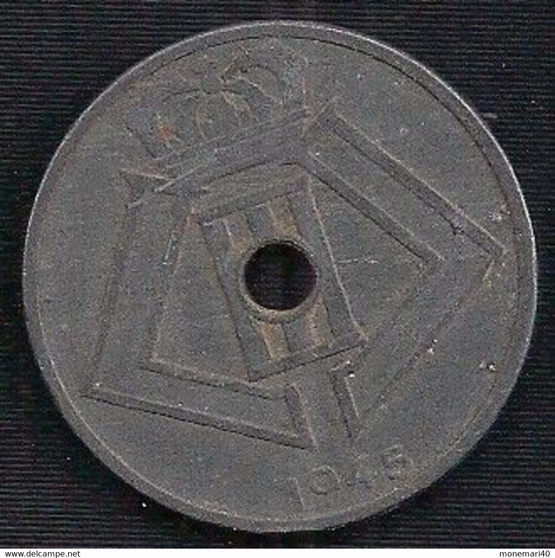 BELGIQUE - 25 CENTIMES - 1945 - 10 Centimes & 25 Centimes