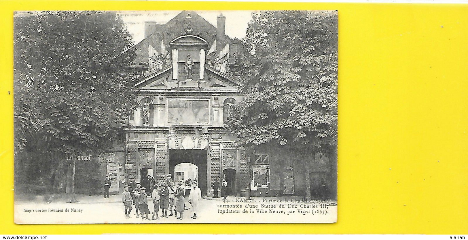 NANCY Porte De La Citadelle () Meurthe Et Moselle (54) - Nancy
