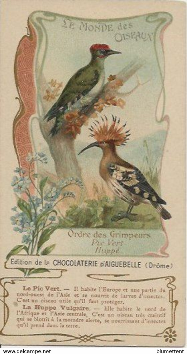 Chromo Aiguebelle 7 X 13.5 - Le Monde Des Oiseaux Grimpeurs Pic Vert Huppé - Aiguebelle