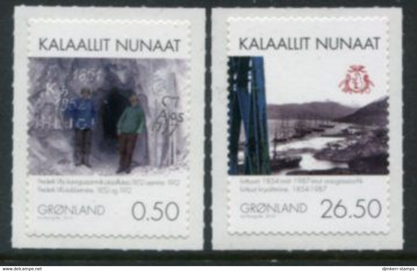 GREENLAND 2010 Mining I  MNH / **,  Michel 567-68 - Nuovi