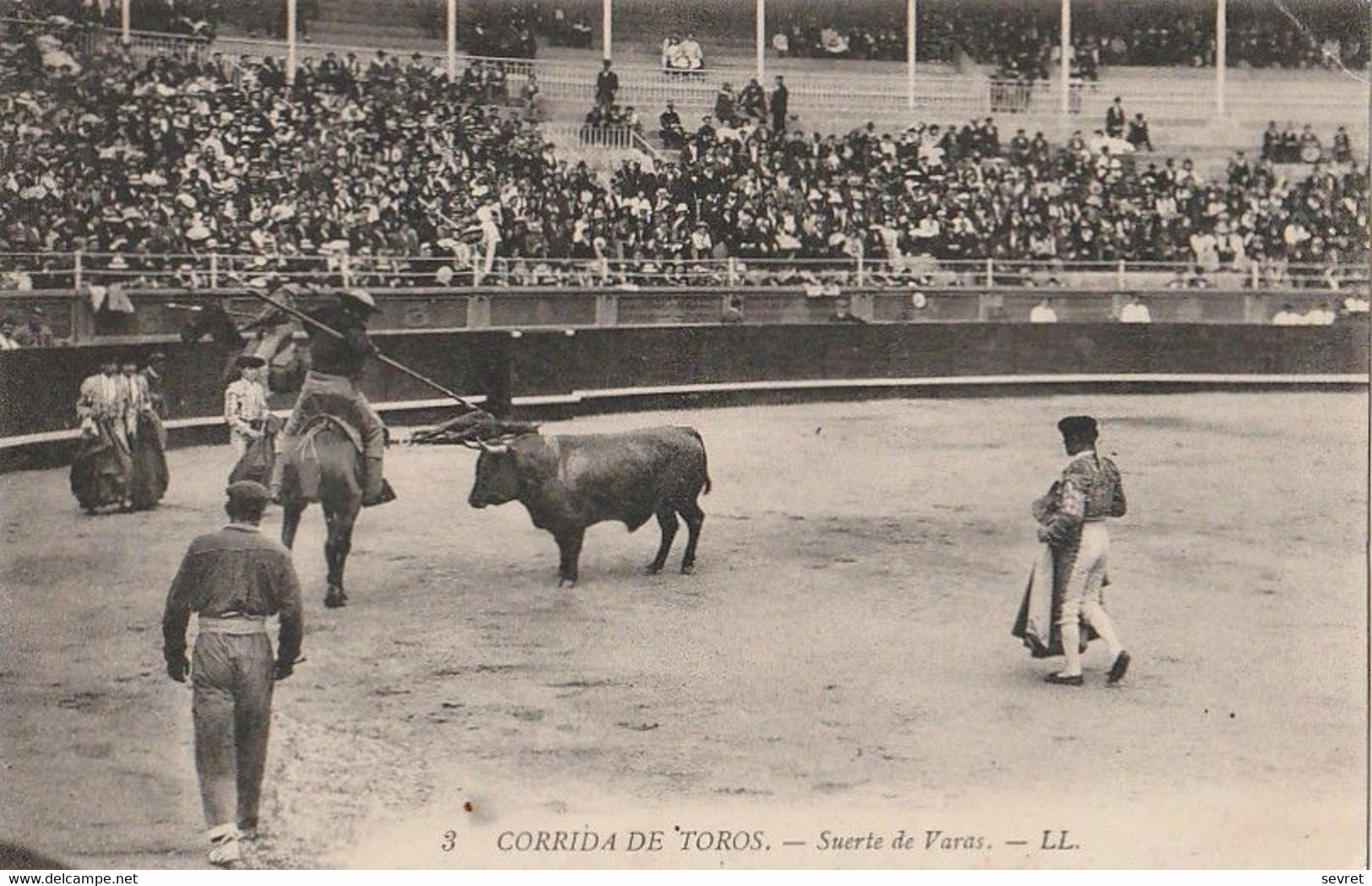 CORRIDA DE TOROS. - Suerte De Varas - Corridas