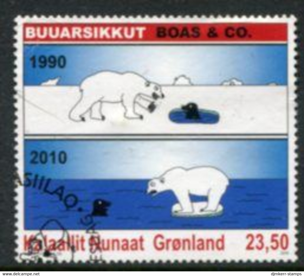 GREENLAND 2010 Comics II  Used,  Michel 565 - Usati