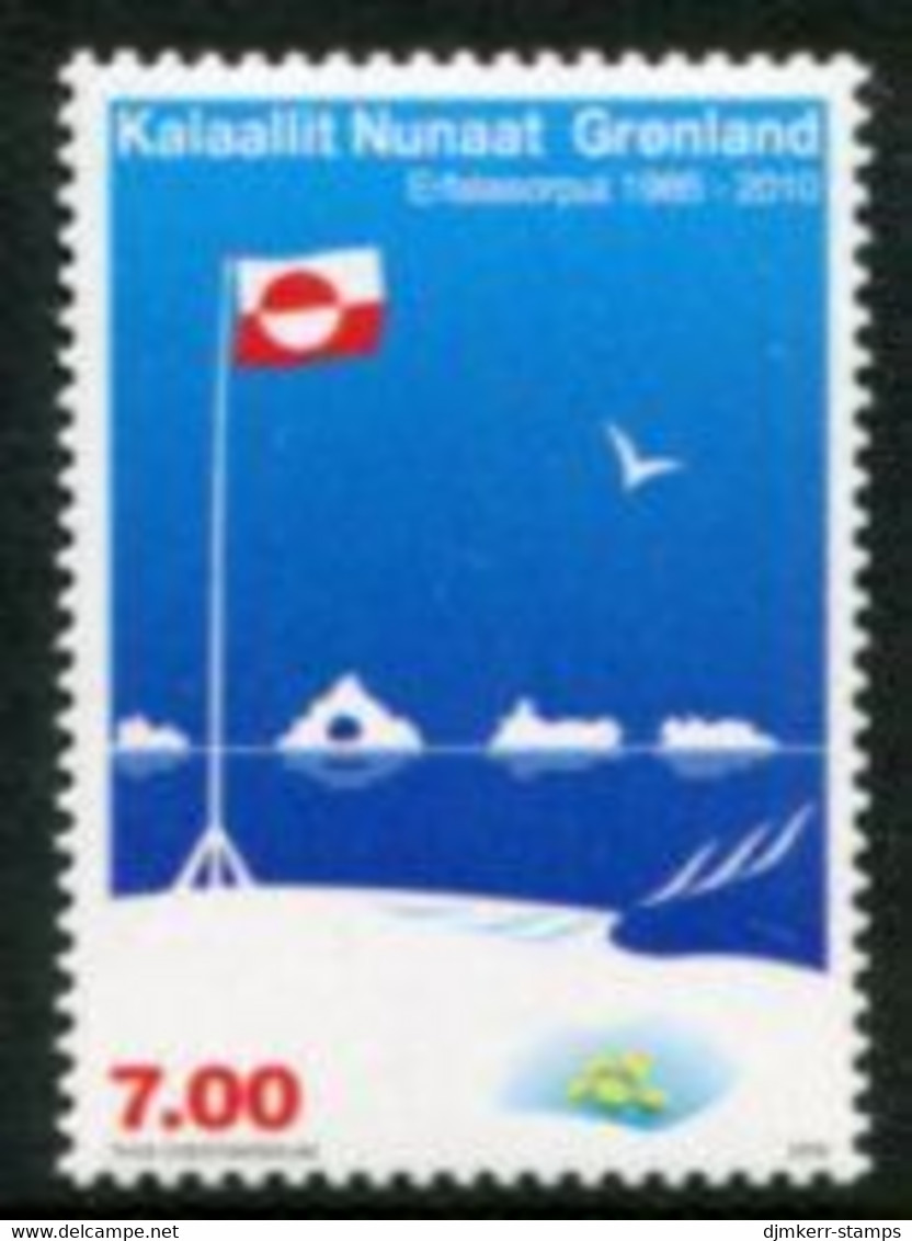 GREENLAND 2010 National Flag  MNH / **,  Michel 564 - Unused Stamps