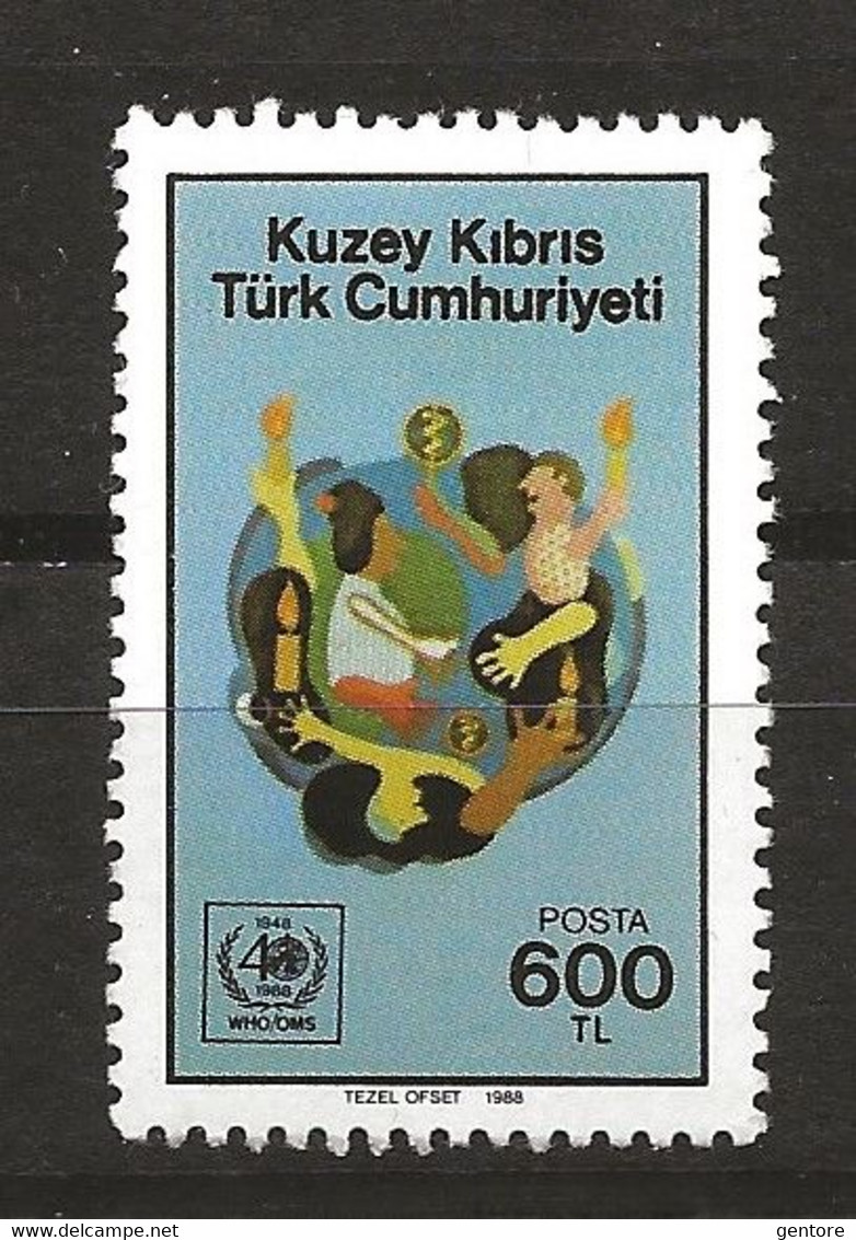 CYPRUS NORTH 1988 W.H.O. Unificato Cat. N° 229  Absolutely MNH ** - Sonstige & Ohne Zuordnung