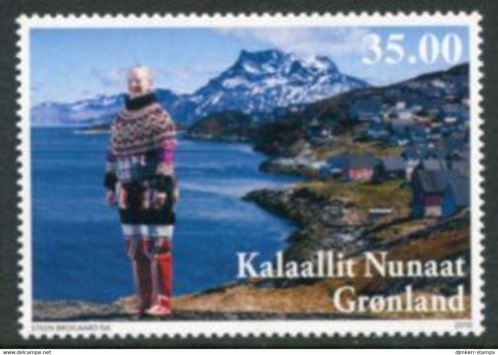 GREENLAND 2010 70th Birthday Of Queen Margarethe  MNH / **,  Michel 563 - Ungebraucht