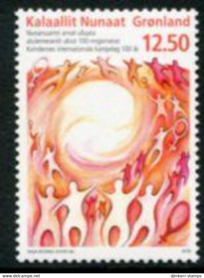 GREENLAND 2010 Women's Day Centenary MNH / **,  Michel 560 - Unused Stamps