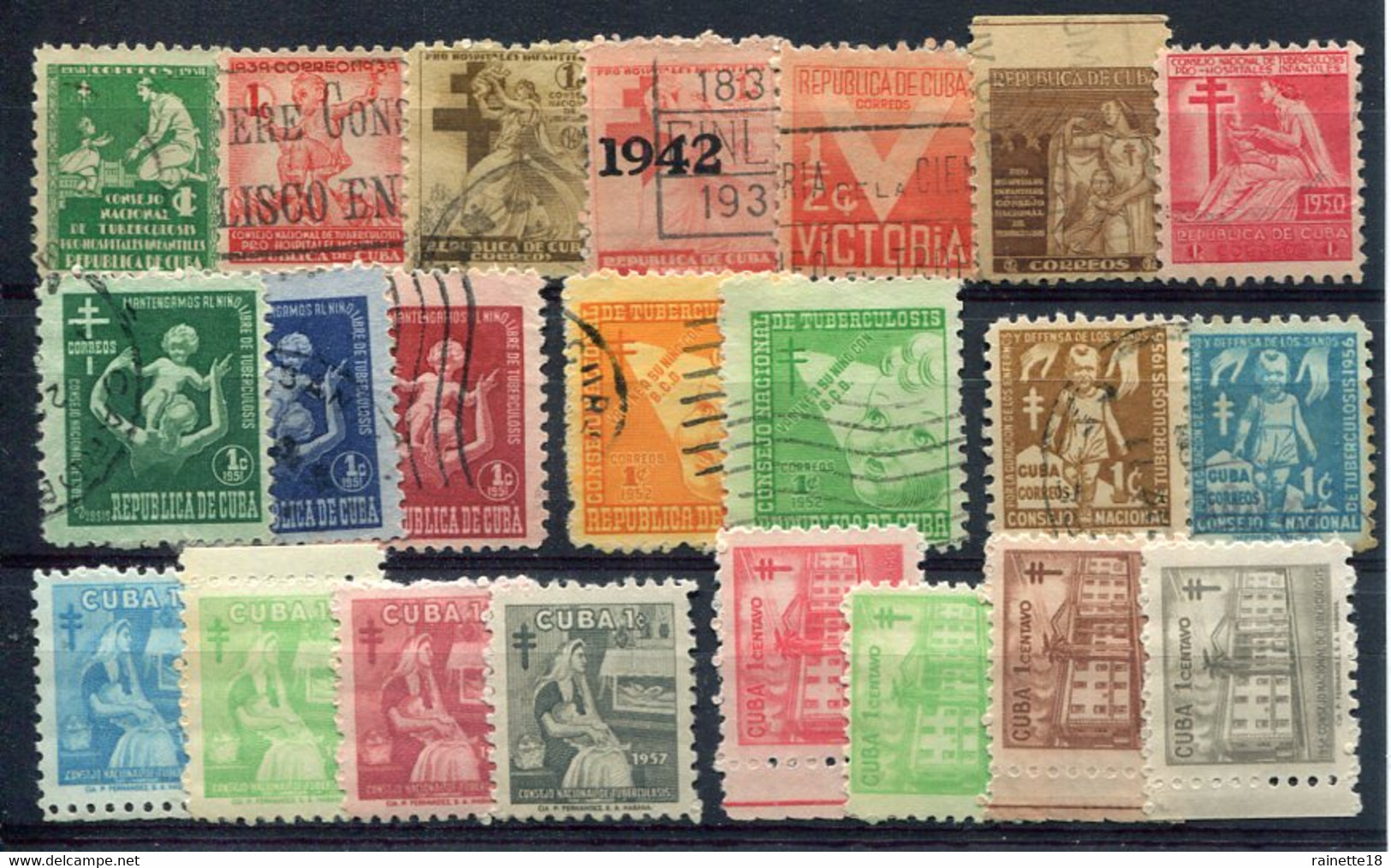 Cuba          Lot De Timbres De Bienfaisance (o)- *- ** - Charity Issues