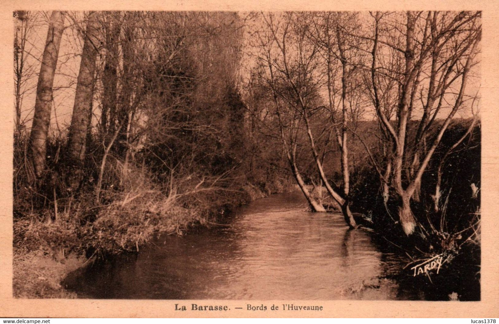 13 / LA BARASSE / BORDS DE L HUVEAUNE / TARDY - Saint Marcel, La Barasse, Saintt Menet