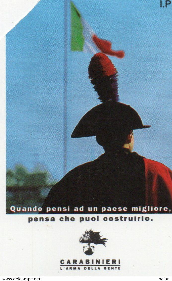 SCHEDA TELEFONICA - PHONE CARD - ITALIA - SIP - CARABINIERI - Politie