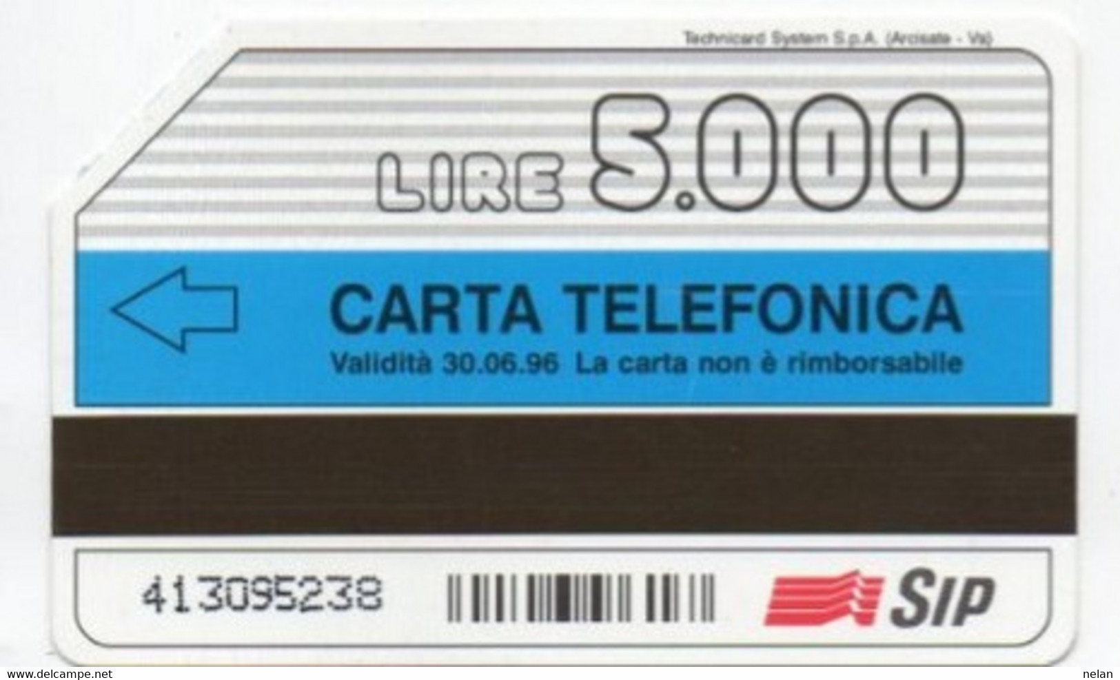 SCHEDA TELEFONICA - PHONE CARD - ITALIA - SIP - CARABINIERI - Polizei