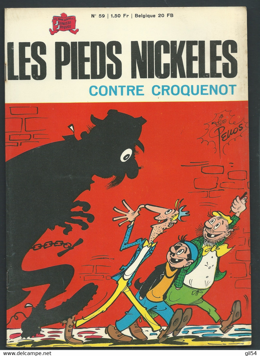 N°    59 . Les Pieds Nickelés Contre Croquenot FAU 9302 - Pieds Nickelés, Les