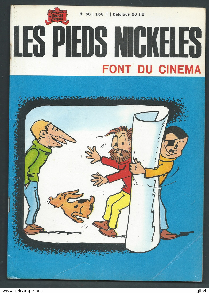 N°    58 . Les Pieds Nickelés Font Du Cinéma     FAU 9306 - Pieds Nickelés, Les