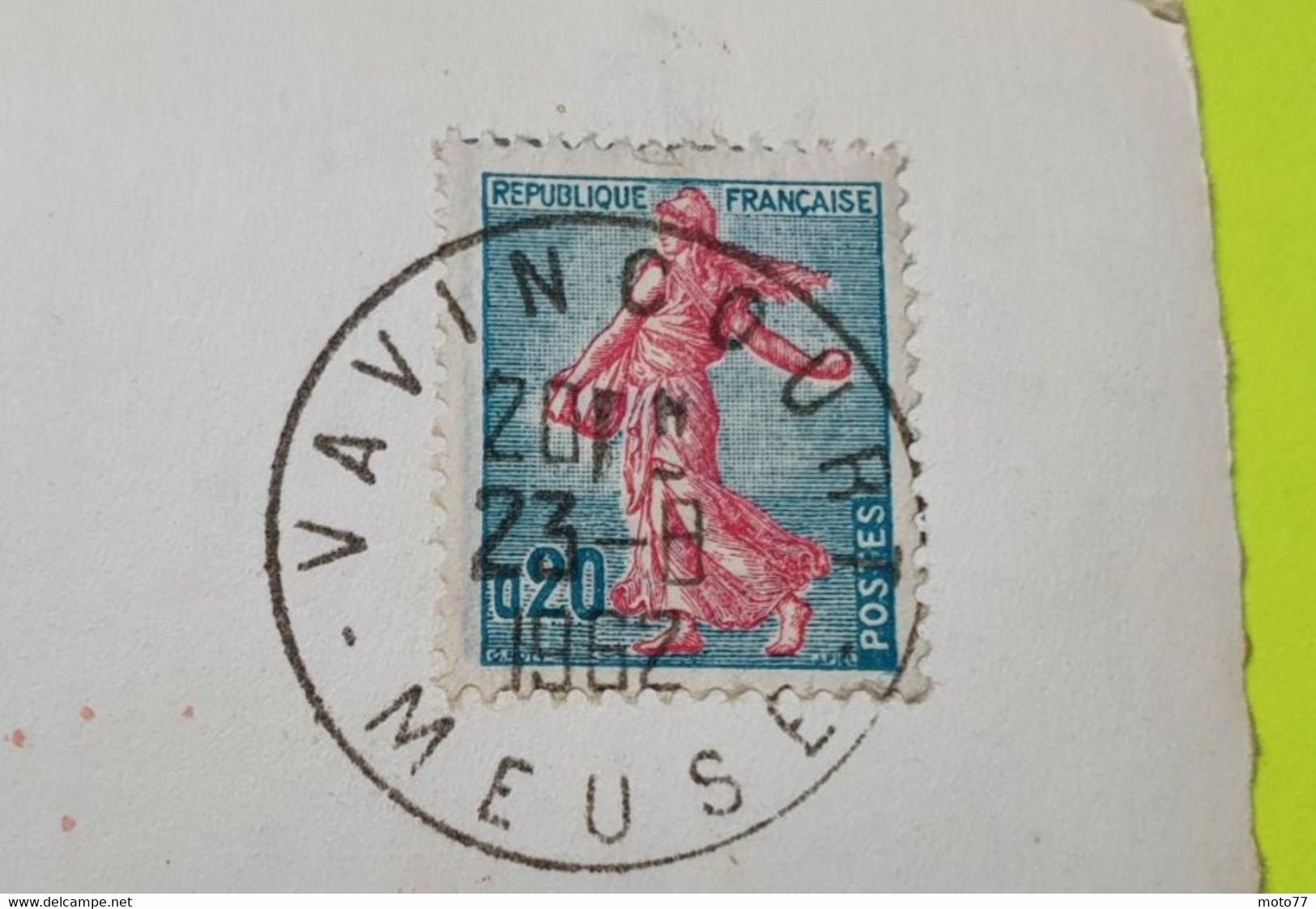 55 / MEUSE - Vavincourt - Vue Générale -  CPA Carte Postale Ancienne - 1962 - Vavincourt