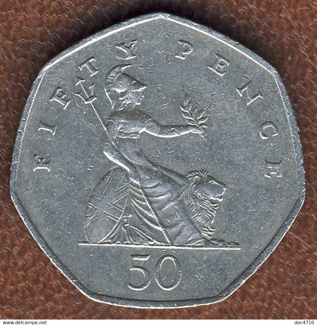 Great Britain United Kingdom 50 Pence 1997, KM#940.2, VF - 50 Pence