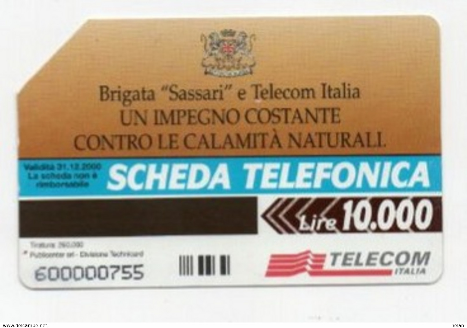 SCHEDA TELEFONICA - PHONE CARD - ITALIA - TELECOM - Armada