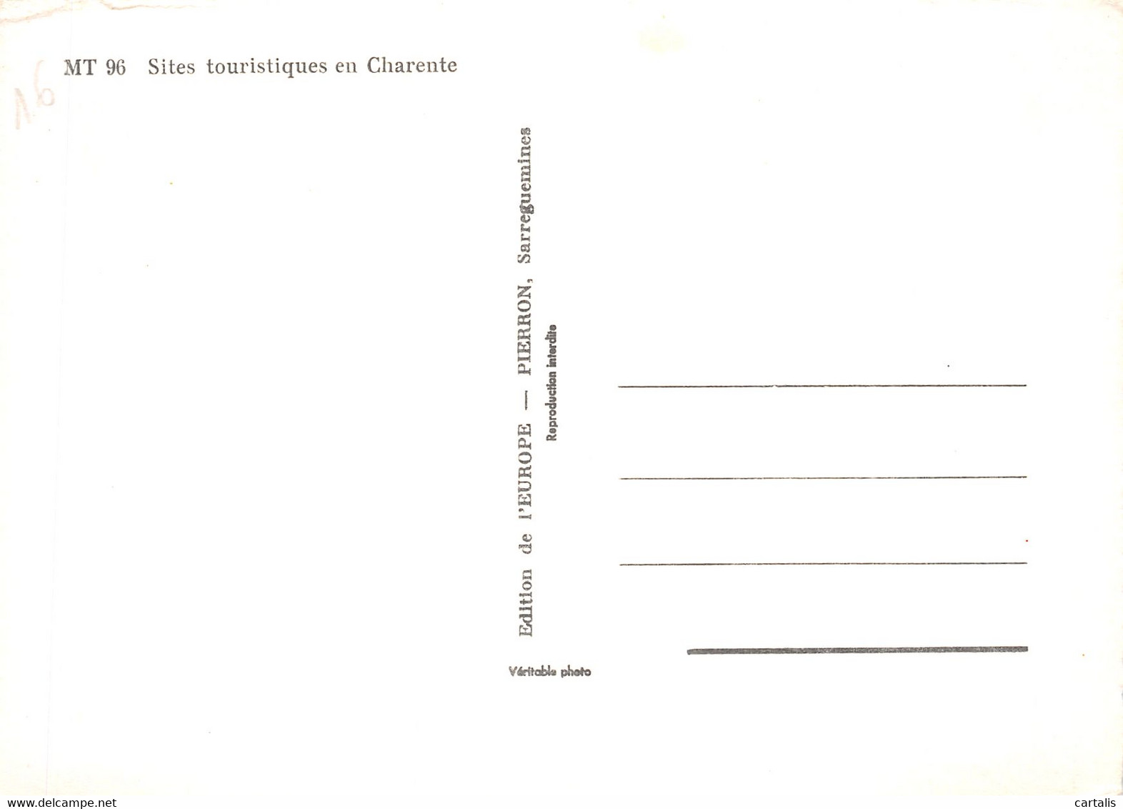 16-CHARENTE-N°4115-D/0221 - Other & Unclassified