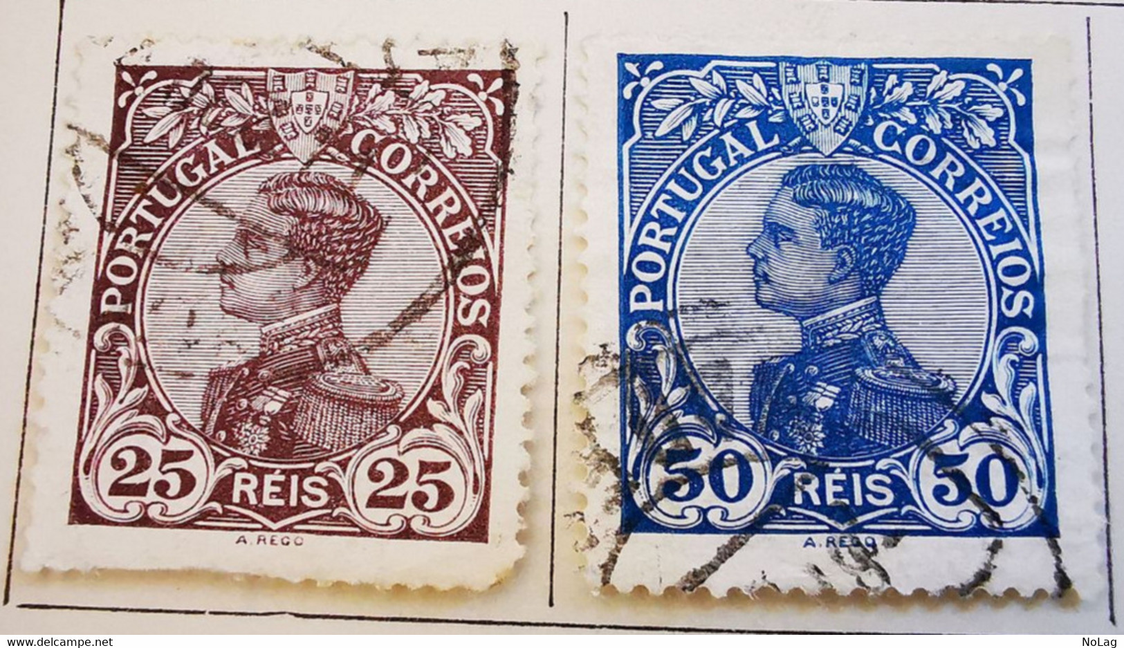 Portugal 1910 _ Y&T N°154 Neuf + N°155-156-159 Et N°160 - Oblitérés - - Oblitérés