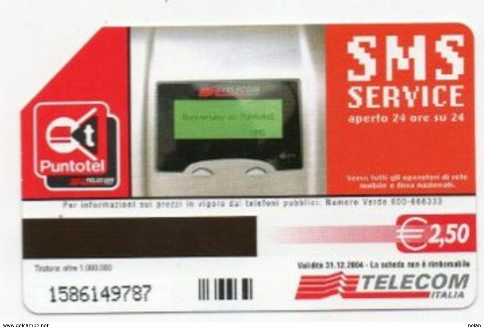 SCHEDA TELEFONICA - PHONE CARD - ITALIA - TELECOM - Telephones